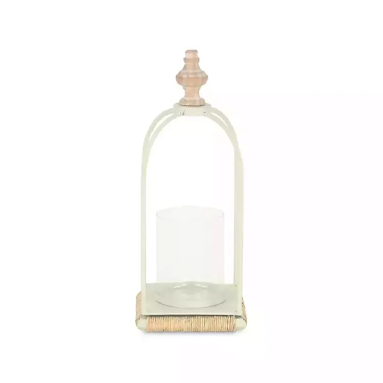 Outlet Metal Rope Wrapped Lantern Lanterns