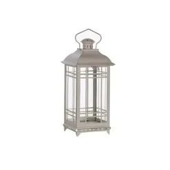 Discount Metal Windowpane Lanterns, Set of 3 Lanterns