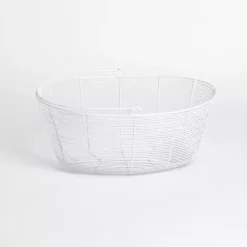 Hot Metal Wire Basket with Handle Baskets & Boxes