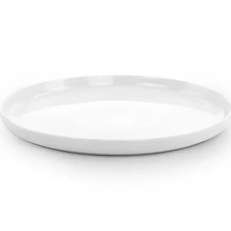 Kirklands Home Dinnerware|Modern Ceramic 16-pc. Dinnerware Set White