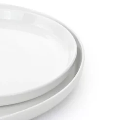 Kirklands Home Dinnerware|Modern Ceramic 16-pc. Dinnerware Set White