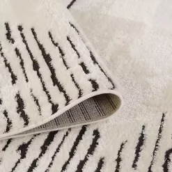 Kirklands Home Area Rugs|White Moroccan Accent Rug, 2x3