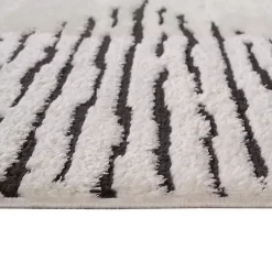 Kirklands Home Area Rugs|White Moroccan Area Rug, 5x7