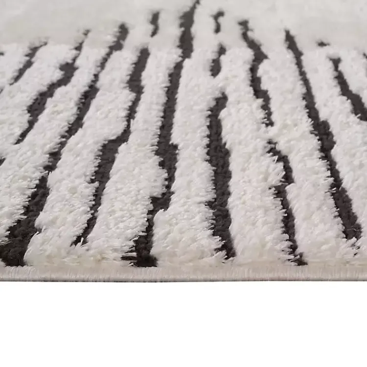 Kirklands Home Area Rugs|White Moroccan Area Rug, 5x7