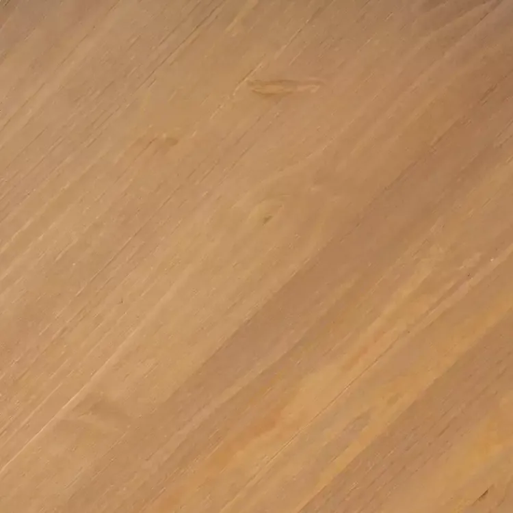 Kirklands Home Dining Tables|White Natural Top Pedestal Dining Table