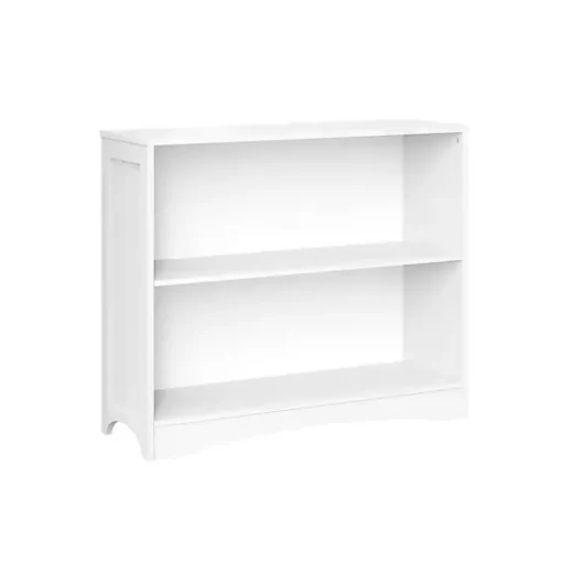 Kirklands Home Bookshelves|2-Open Shelf Bookcase White