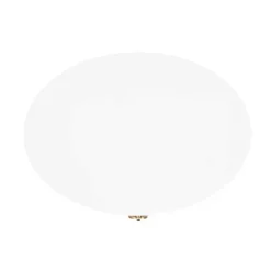 Kirklands Home Accent & End Tables|Oval Decklyn Accent Table White