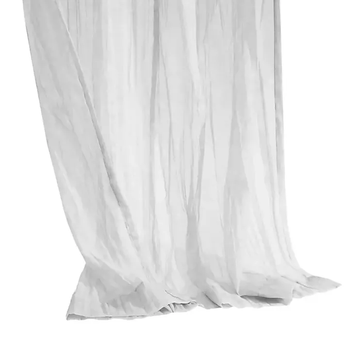 Kirklands Home Curtains & Drapes|Paloma Curtain Panel, 84 in. White