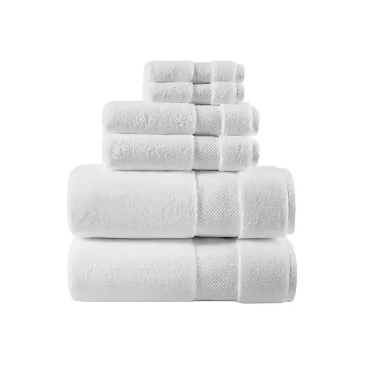 Kirklands Home Bath Towels|6-pc. Cotton Bath Towel Set White