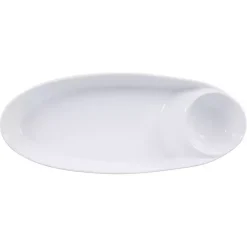 Kirklands Home Serving & Entertaining|Porcelain Chip & Dip Bowls, Set of 2 White