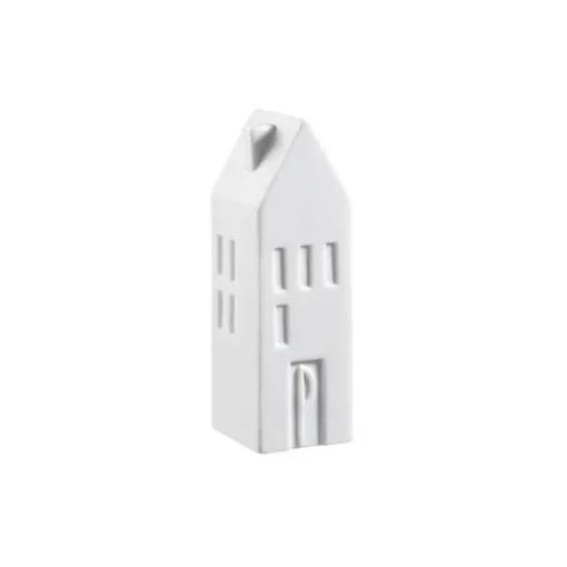 Kirklands Home Kitchen Accessories|Porcelain House Shaped Salt & Pepper Shakers White
