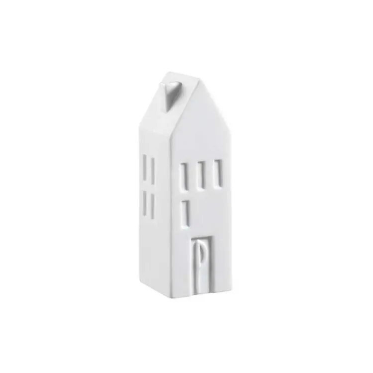 Kirklands Home Kitchen Accessories|Porcelain House Shaped Salt & Pepper Shakers White