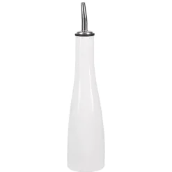 Kirklands Home Kitchen Accessories|Porcelain 2-pc. Oil and Vinegar Carafe Set White