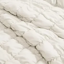 Kirklands Home Comforters|Puff 3-pc. Full/Queen Comforter Set White