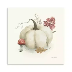 Outlet Pumpkin and Foliage Canvas Print, 20x20 in. Fall
