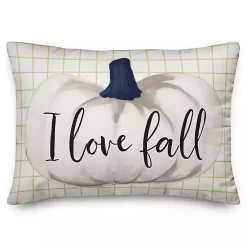 Online Pumpkin I Love Fall Pillow Fall