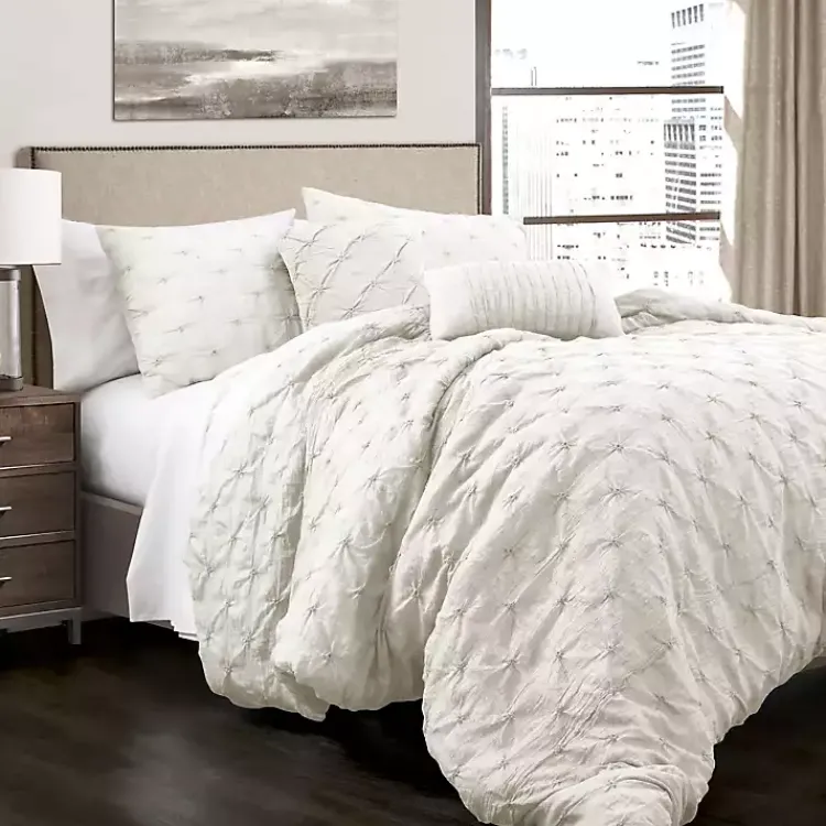 Kirklands Home Comforters|Ravello 5-pc. Full/Queen Comforter Set White