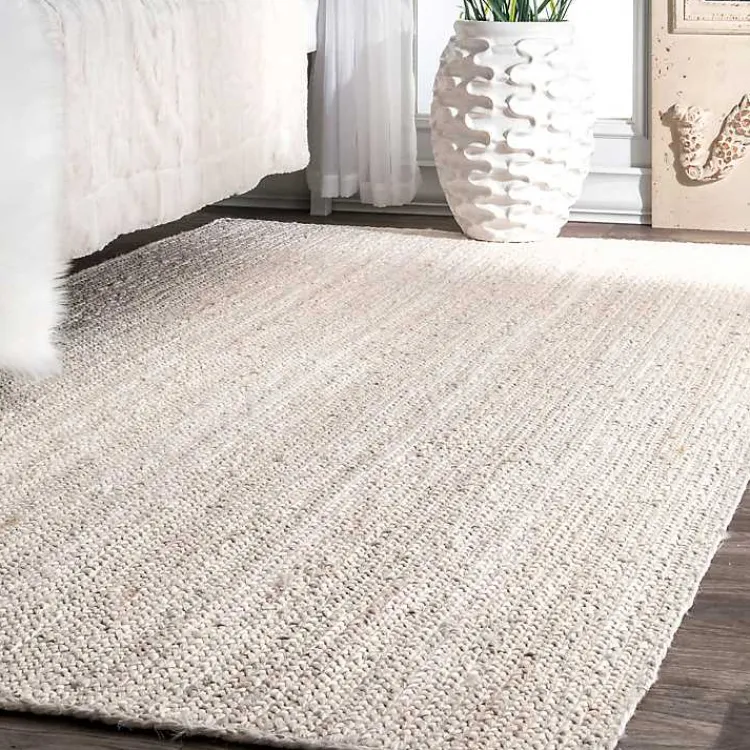 Kirklands Home Area Rugs|Reno Woven Area Rug, 3x5 White