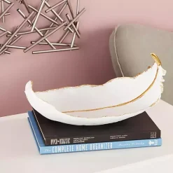 Best Resin Feather Bowl Decorative Bowls & Jars