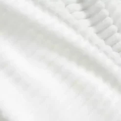 Outlet Ribbed Ultra Soft Faux Fur Throw Blankets & Throws