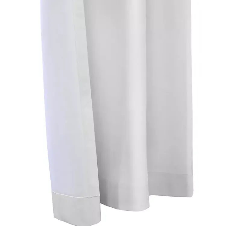 Kirklands Home Curtains & Drapes|Room Darkening Curtain Panel Set, 72 in. White