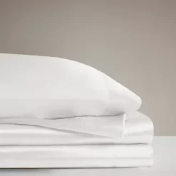 Kirklands Home Bed Sheets|Satin 6-pc. Queen Sheet Set White