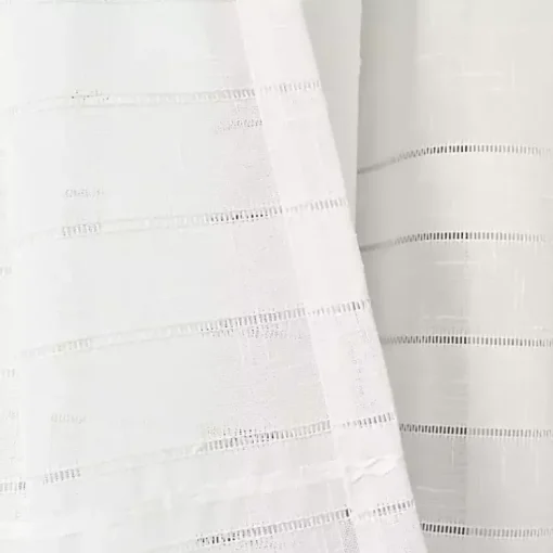 Kirklands Home Curtains & Drapes|Sheer Grommet Curtain Panel Set, 84 in. White