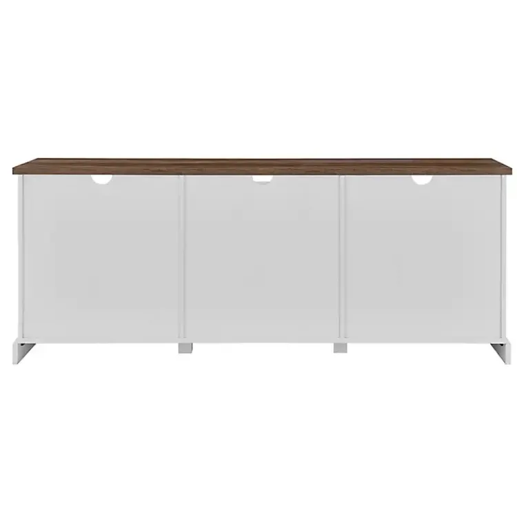 Kirklands Home Tv Stands & Media Consoles|Sliding Barn Door Media Cabinet White