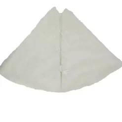 Best Snow Fur Tree Skirt Christmas Tree Skirts & Collars