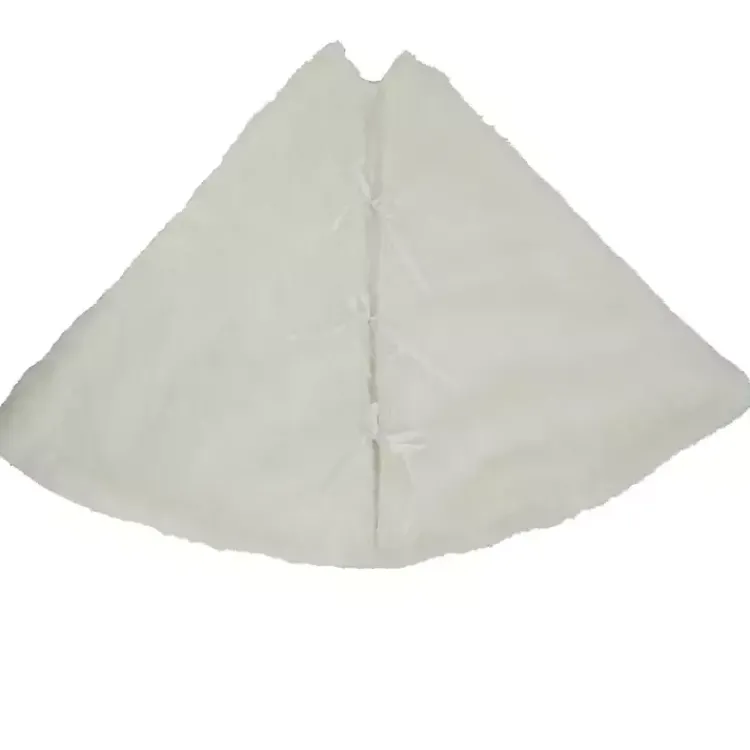 Best Snow Fur Tree Skirt Christmas Tree Skirts & Collars