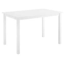 Kirklands Home Dining Sets|White Solid Wood 5-pc. Dining Set