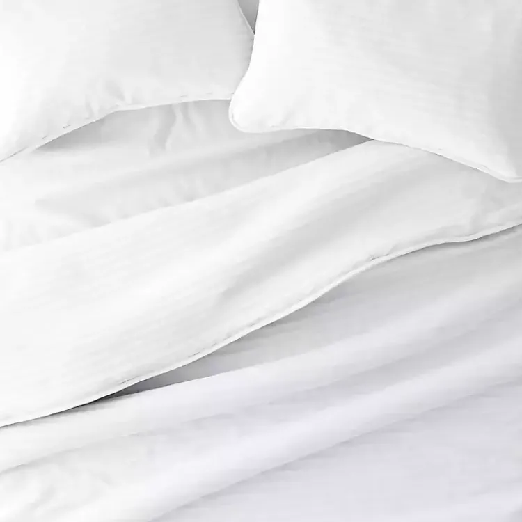 Kirklands Home Quilts|Stitched Stripes 3-pc. Queen Quilt Set White