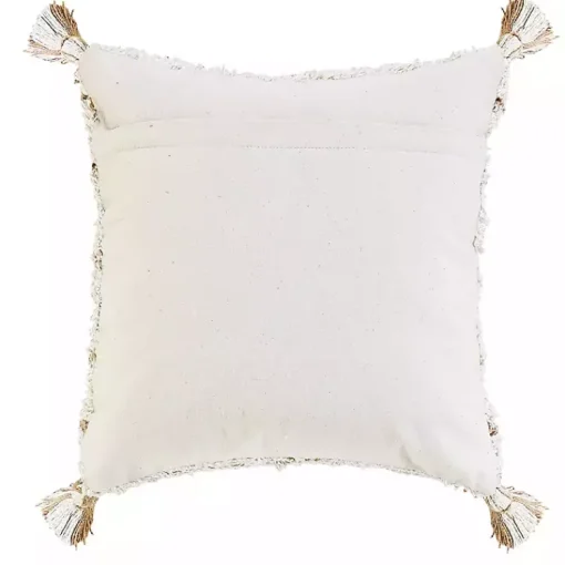 Sale White Textured Diamond Throw Pillow Pillows