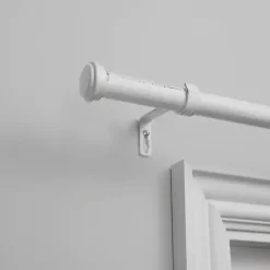 Kirklands Home Outdoor Curtains|Topper Outdoor Curtain Rod, 160 in. White
