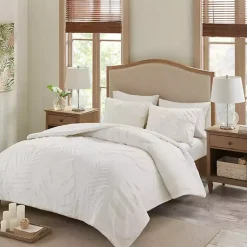 Kirklands Home Comforters|Tropical Full/Queen 3-pc. Comforter Set White