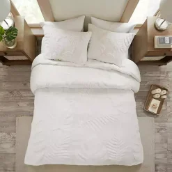 Kirklands Home Comforters|Tropical Full/Queen 3-pc. Comforter Set White