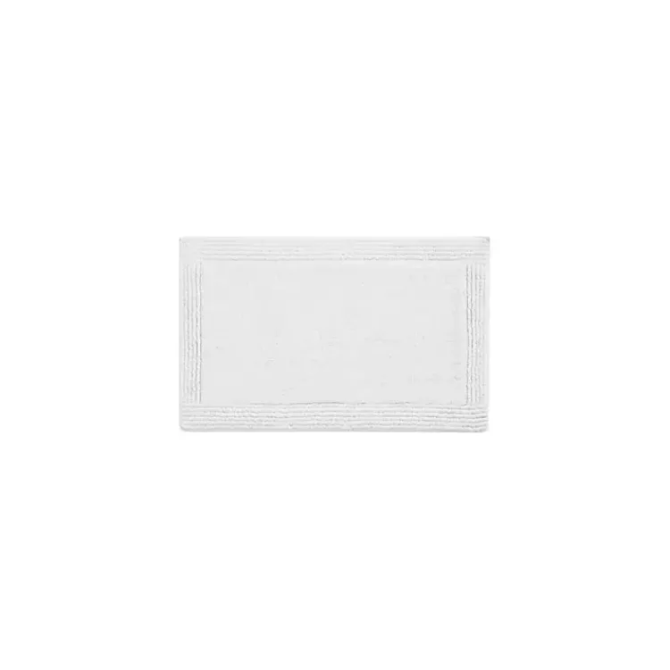 Kirklands Home Bathroom Rugs|Tufted Reversible Bath Mat, 34 in. White