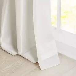 Kirklands Home Curtains & Drapes|Twist Top Curtain Panel, 108 in. White