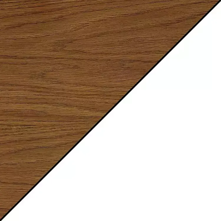 Kirklands Home Accent & End Tables|Two-Tone Wood Double X Sides Accent Table White