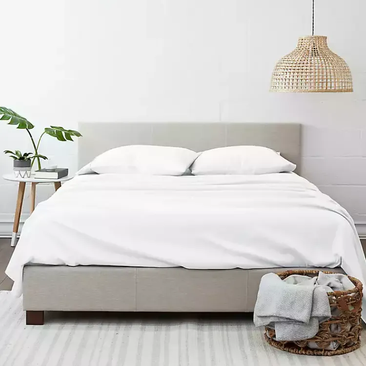 Kirklands Home Bed Sheets|Ultra Soft 4-pc. King Sheet Set White
