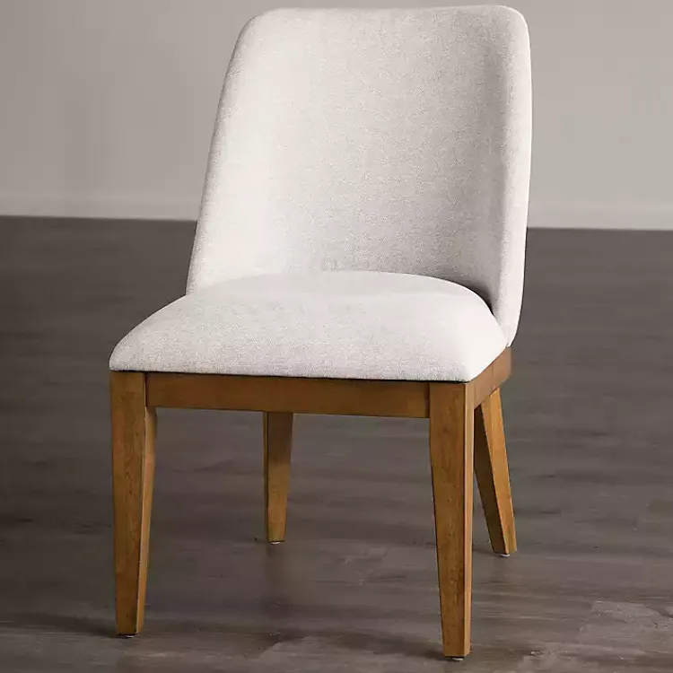 Kirklands Home Dining Chairs|Upholstered Cassie Dining Chairs, Set of 2 White