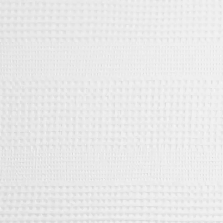 Kirklands Home Shower Curtains|Waffle Cotton Shower Curtain White