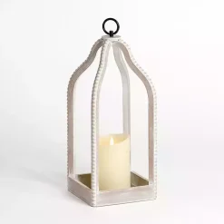 Best Washed Beaded Open Lantern, 18 in. Lanterns