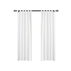 Kirklands Home Curtains & Drapes|Weathermate Blackout Curtain Panel, 95 in. White