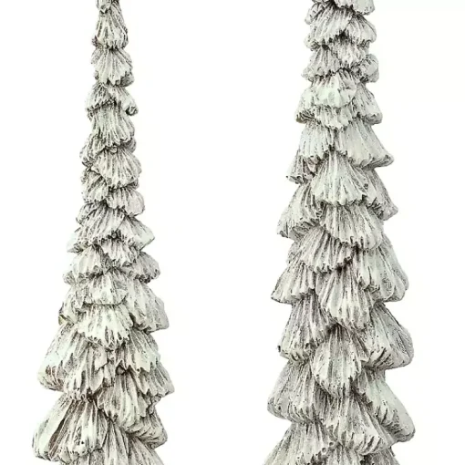Outlet Winter Forest Trees, Set of 2 Christmas Decorations