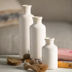 Online White Wood and Jute Beaded Garlands, Set of 2 Decorative Accents