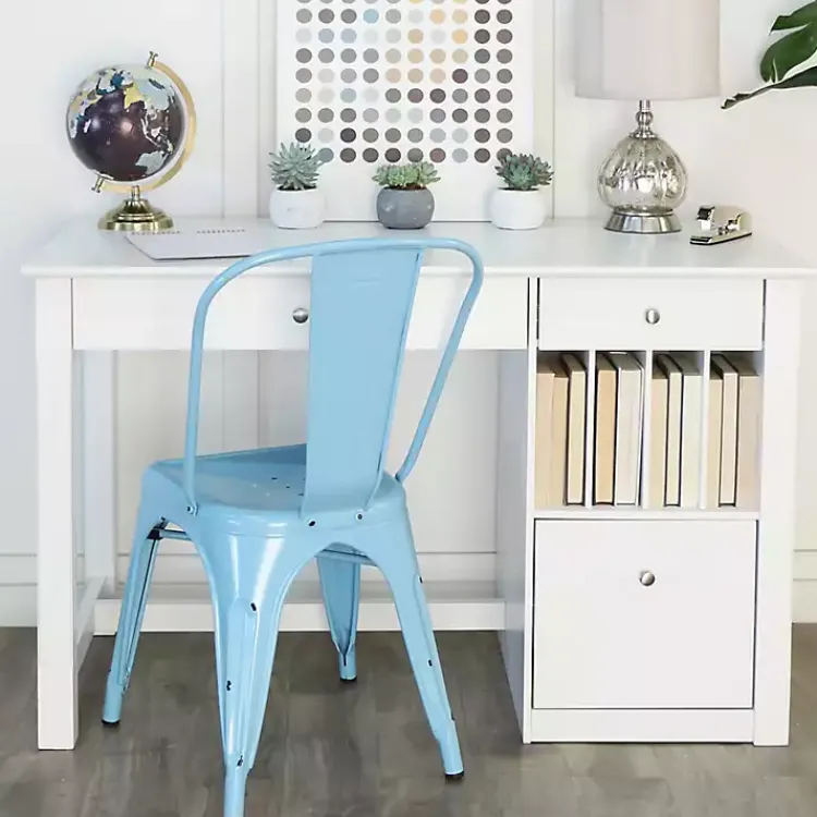 Kirklands Home Office Furniture|Wood Computer Desk White