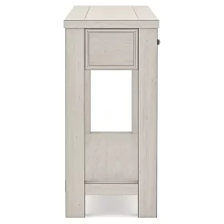 Kirklands Home Console Tables|Wood 4-Drawer Farmhouse Console Table White