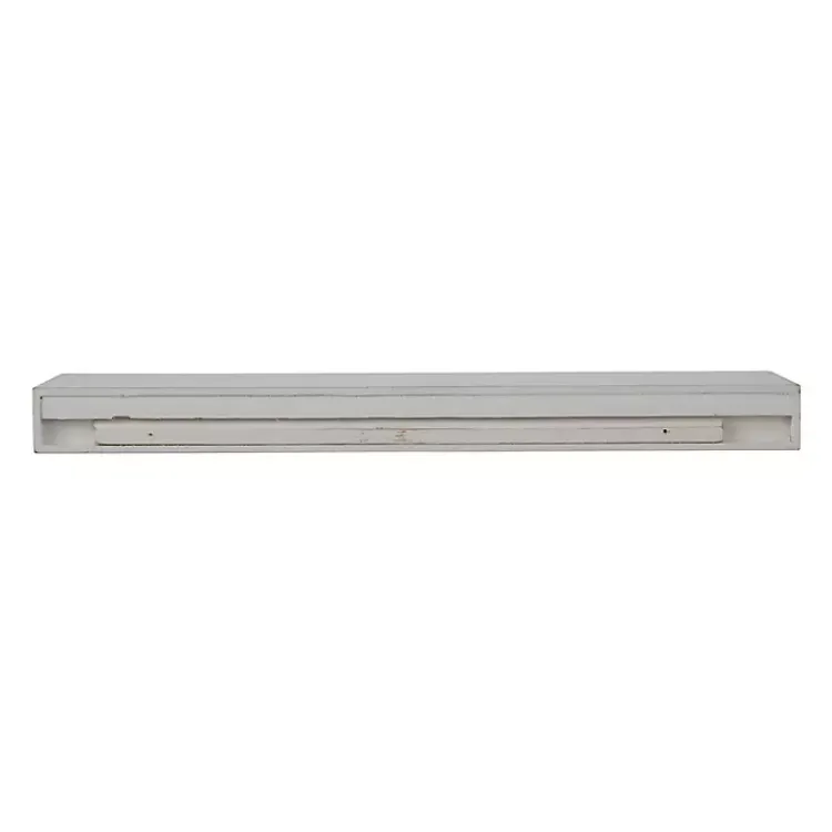 Kirklands Home Shelves|Wood Floating Shelves, Set of 3 White