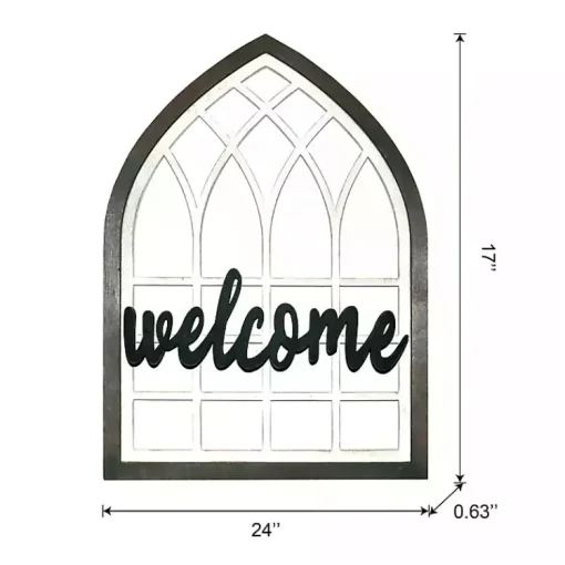 Kirklands Home Wall Quotes & Signs|Wood Interchangeable Arch Wall Plaque White
